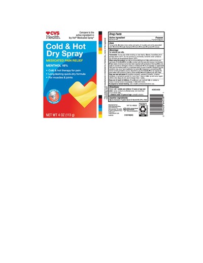 Package Label (365469 Cold Hot Dry Spray Proof No Die Line)